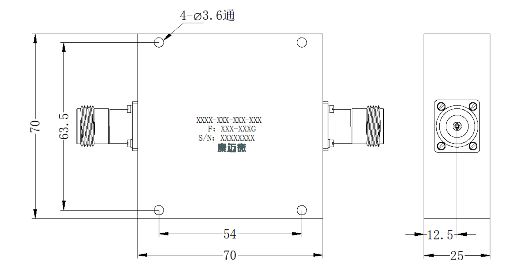 ZHPF2-M2.4-6G-2911 Filter