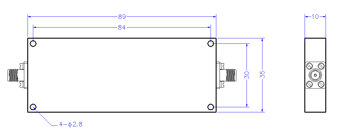 HBTE-LPF-2.7-2-SF Filter