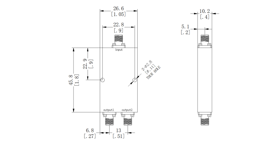 ZPD2-2M2-18G-2913 Power divider