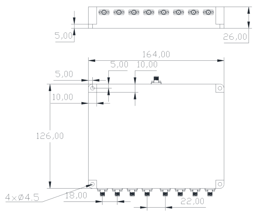 ZPD9-8L30-512-2028 Power divider