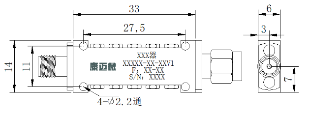 ZBF4-C26.9-5.2G-795 Filter