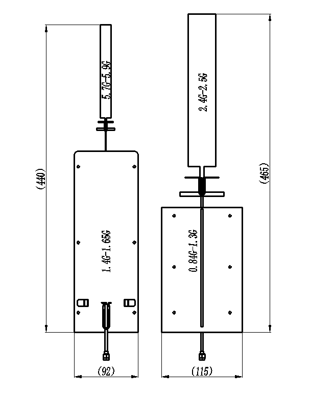 ZBM7-840-5900-2711 Yagi antenna