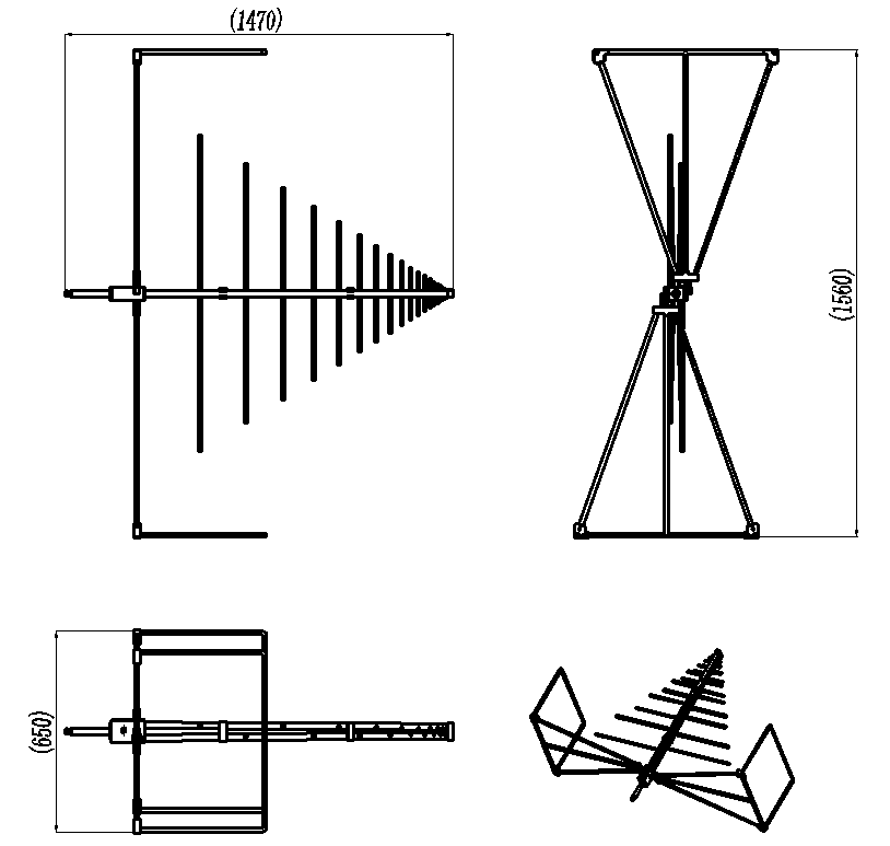 ZDS7-20-6000-1829 LP Antenna