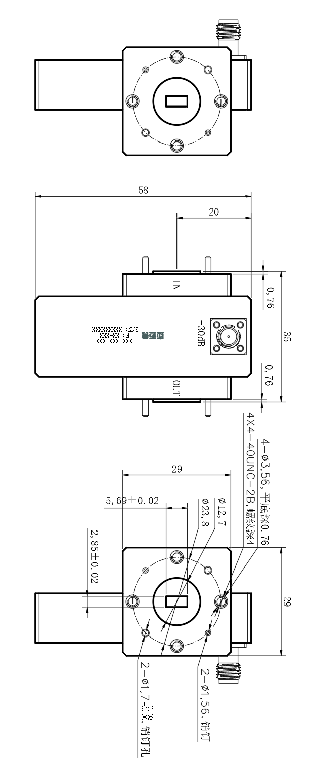 ZDC8-30W32.9-50G-2412 Coupler