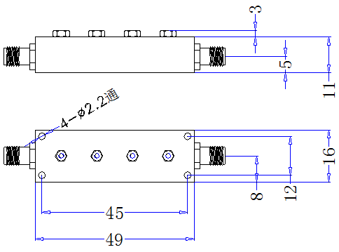 ZBF6-C9350-300-SMA Filter