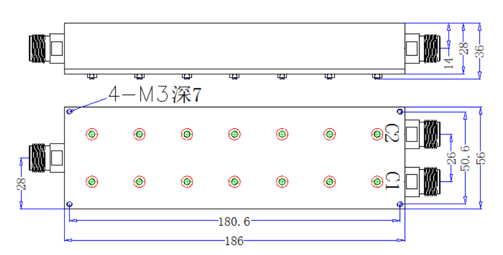 ZCB6-C1920-2170-1647 Diplexer