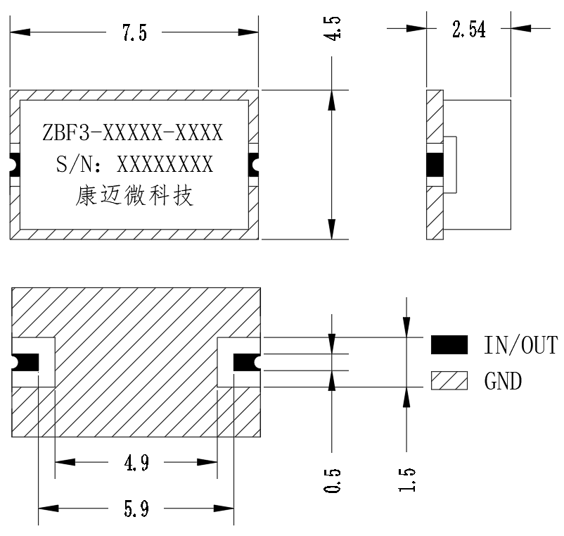 ZHPF3-L350-8000-4093 滤波器