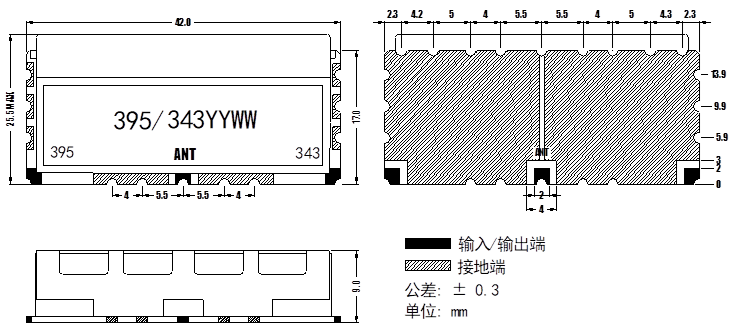 双工器 ZCB13-D335.4-415-4021