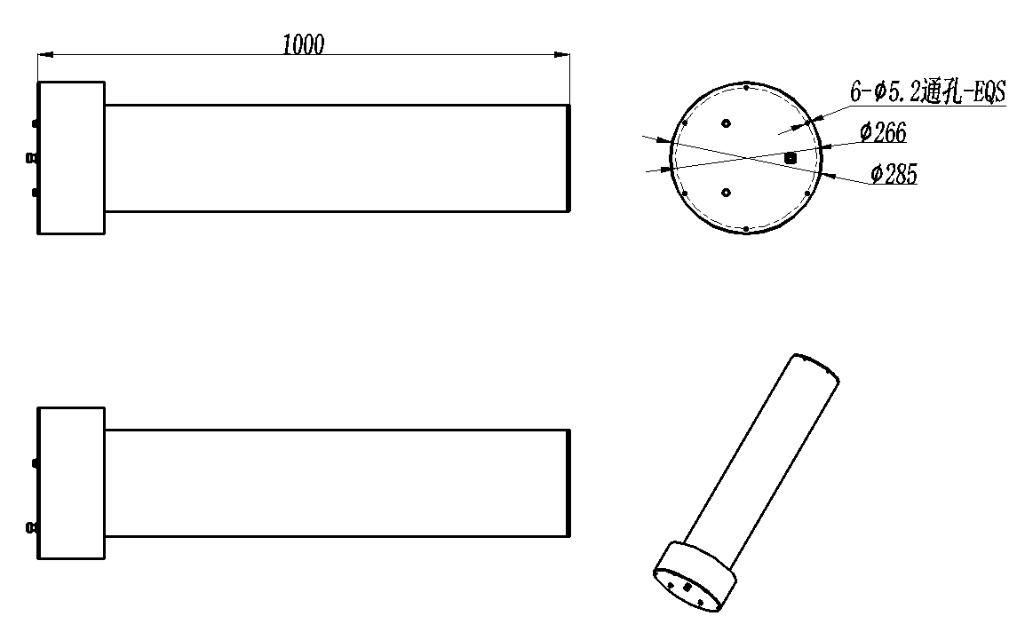 ZLX7-Y400-750-2726 Spiral antenna