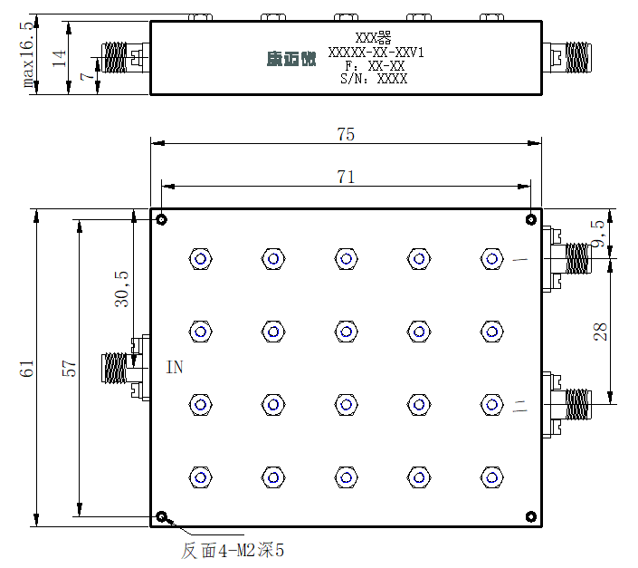 ZCB4-C4.4-5.15G-1064 Diplexer