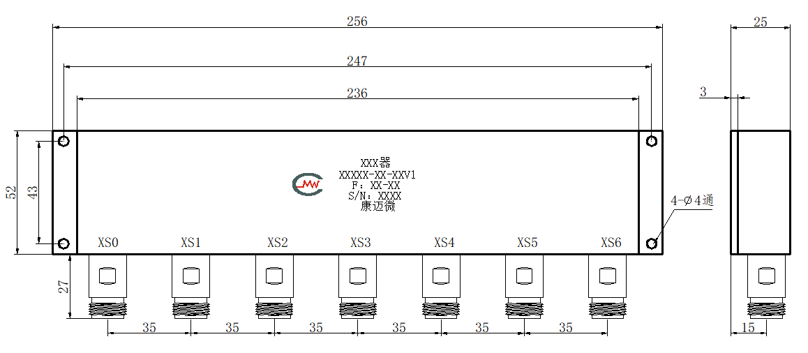 ZPD-L0.03-0.09-6276 Power divider