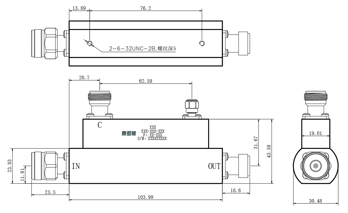 ZDC8-30C2-18G-3387 Coupler