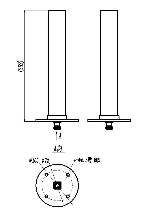 ZQX7-3000-5000-2503 Broadband omni antenna