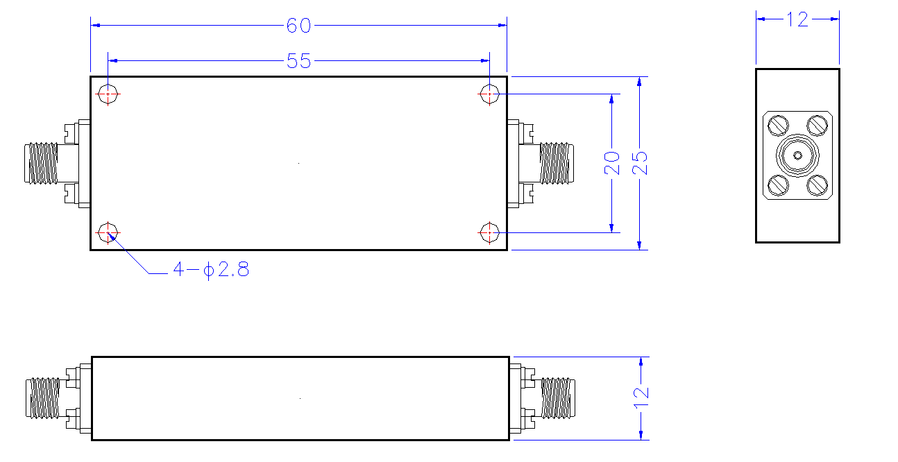 HBTE-HPF-1.2-10-2-SF Filter