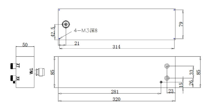 KDX6-C2072.5-2300-Q140 双工器