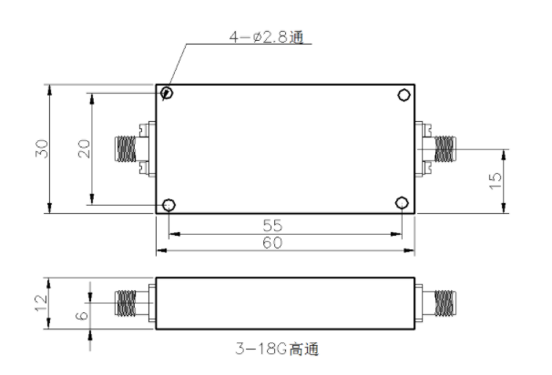 ZHPF6-M3500-18000-1316 滤波器