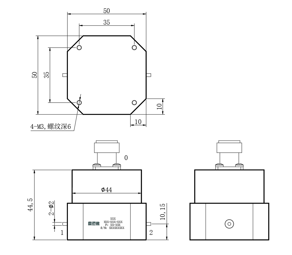 ZPD8-2C2.4-2.6G-2462 Power divider