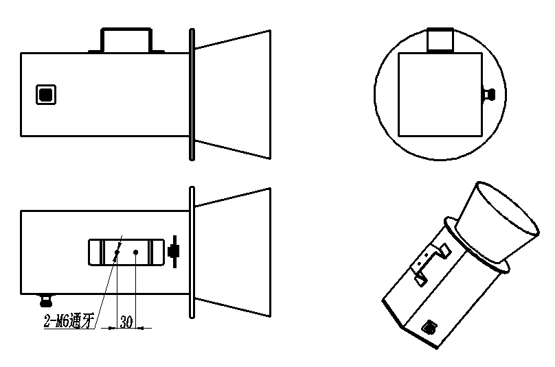 ZLB7-Z1.55-1.68G-1202 Horn Antenna