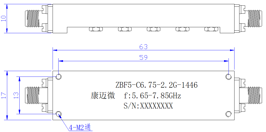 ZBF5-C6.75-2.2G-1446 Filter