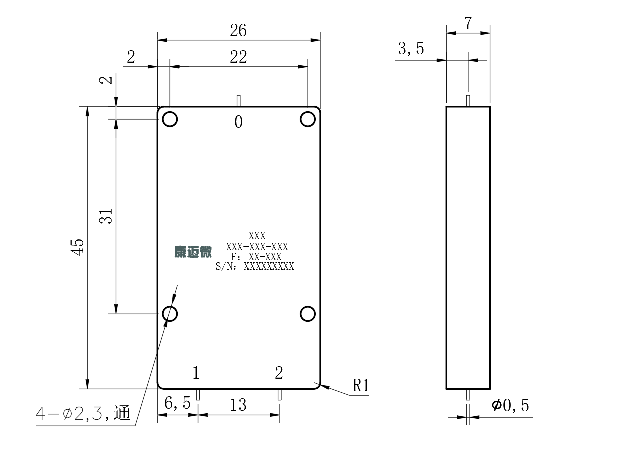 ZPD8-2M2-18G-2399 Power divider