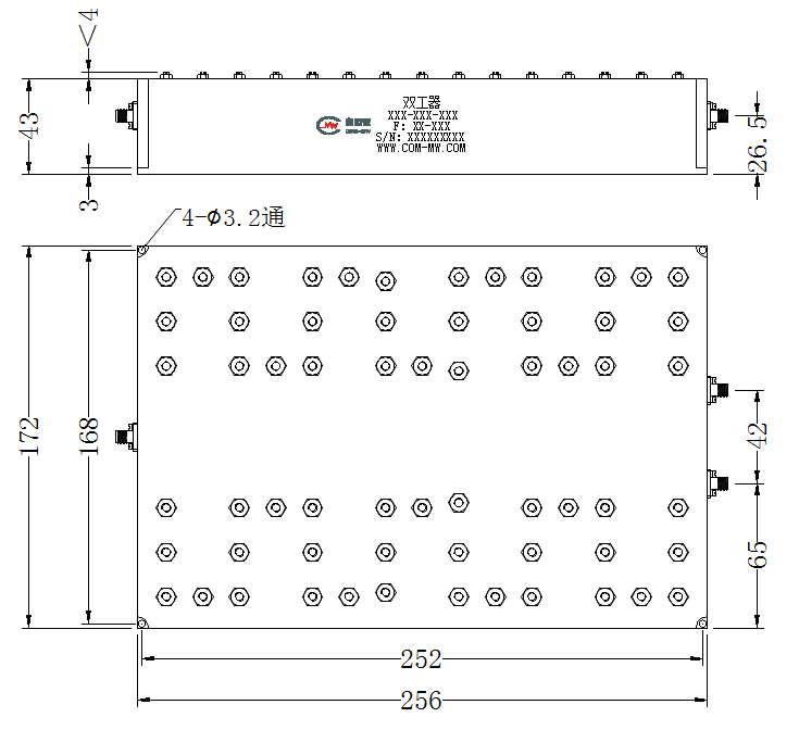 ZCB6-C703-803-5987 Diplexer