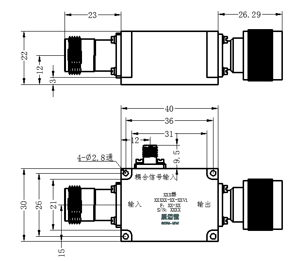 ZDC3-18L30-1350-3430 Coupler