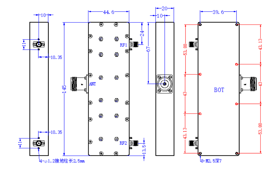 ZCB13-C5145.4-5378.6-3013 Diplexer