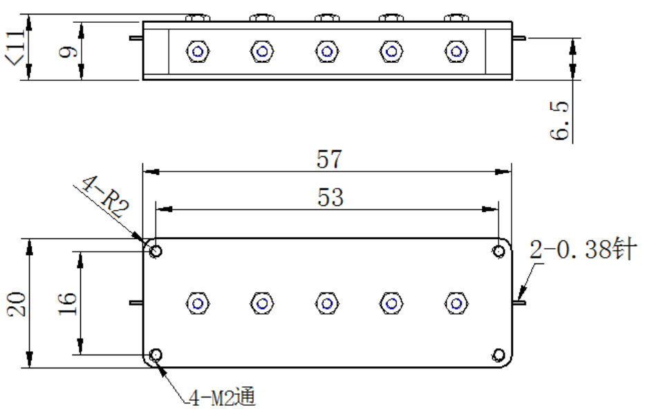 ZBF2-C8.45G-1.1G-670 滤波器