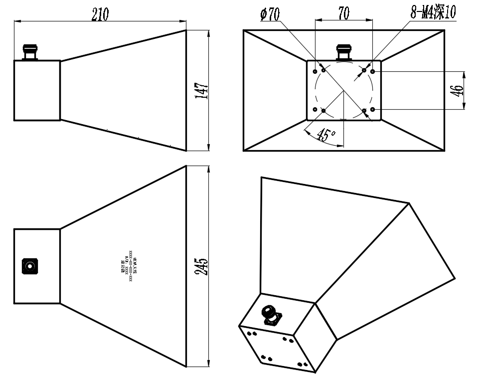RF-TK-S1E10G Antenna
