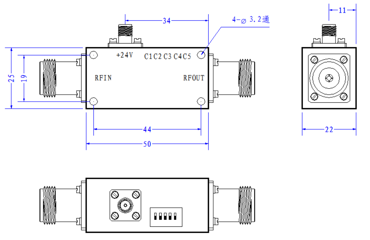DLNA8-110-500-1110 LNA