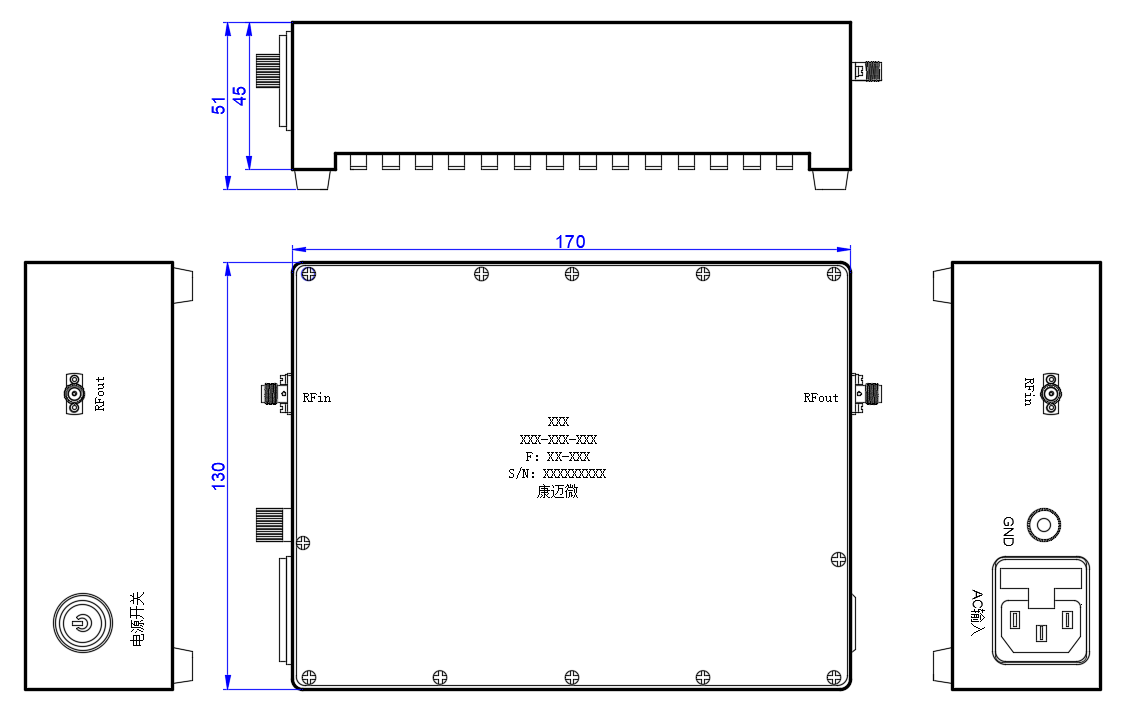 DLNA8-1-40G-3809 LNA