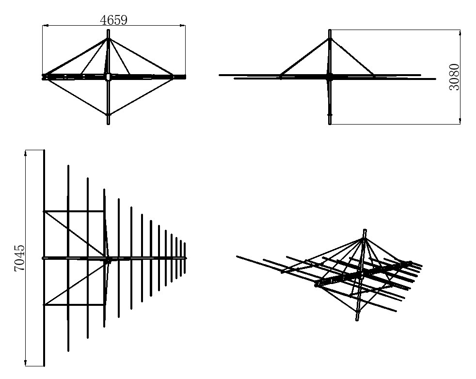 ZDS7-20-100-1121 LP Antenna
