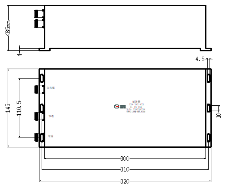 ZCB6-C758-803-3406 Diplexer