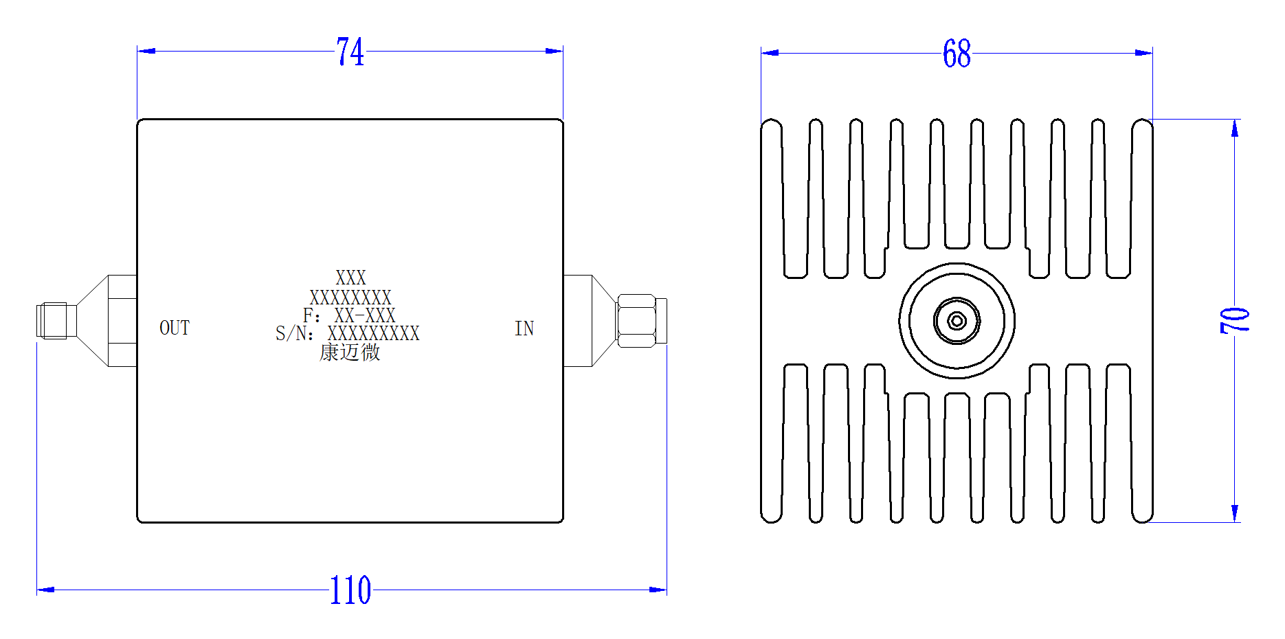 DA9-2050-0-6G-3033 衰减器