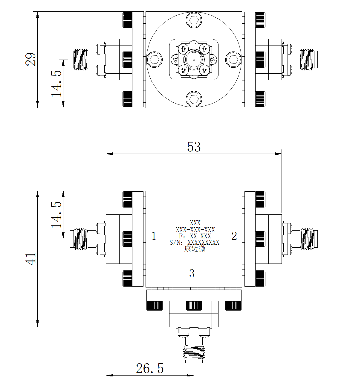 DH9-43-50G-2477 Circulator