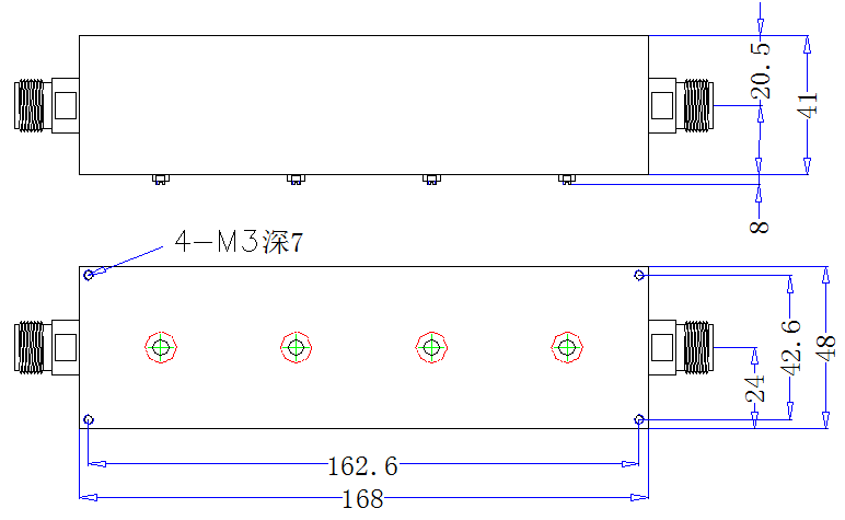 OQ-ZBF6-C870-120-628 Band pass filter