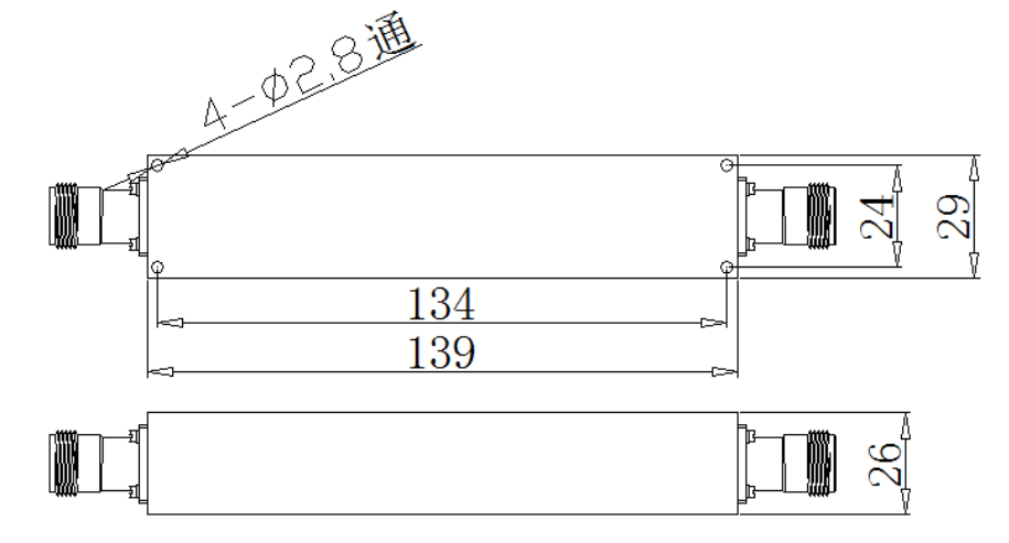 ZBF6-C4500-3000-774 腔体滤波器