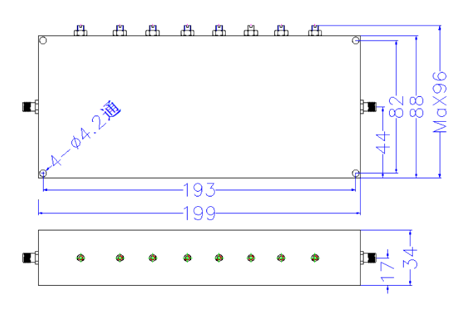 ZBF-C510-20-2697 腔体滤波器