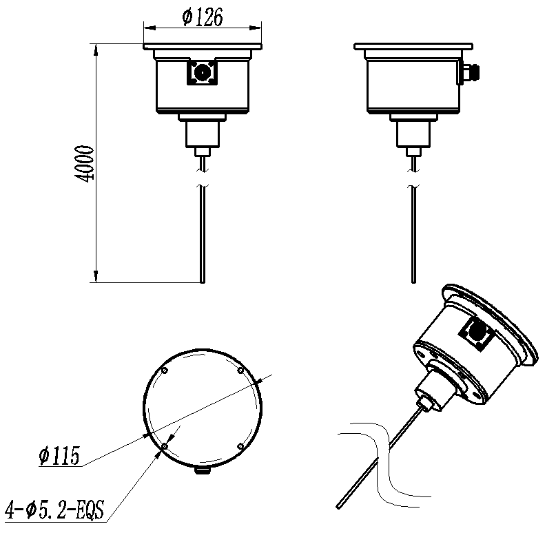 ZQX7-3-6-2128 Broadband omni antenna
