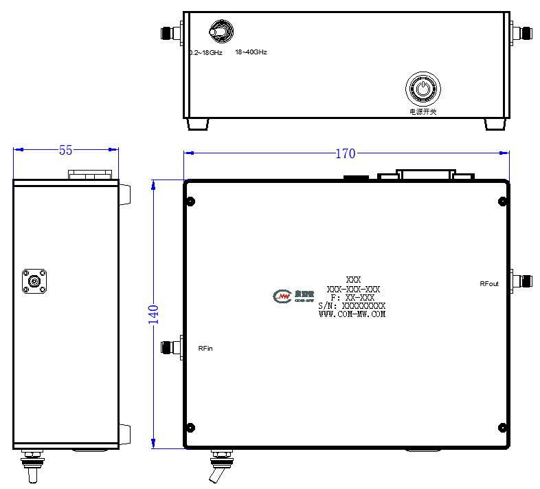 DLNA8-0.2-40G-3185 LNA
