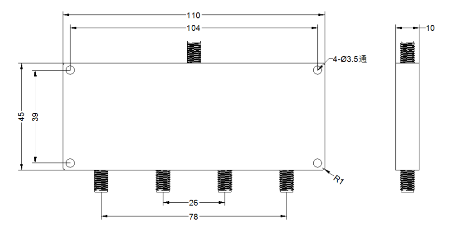 ZPD2-4M10.7-12.75G-2289 Power divider