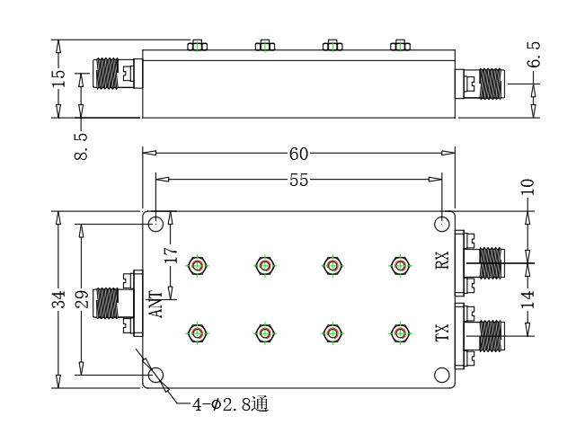 ZCB16-2C5150-5870-398 Diplexer