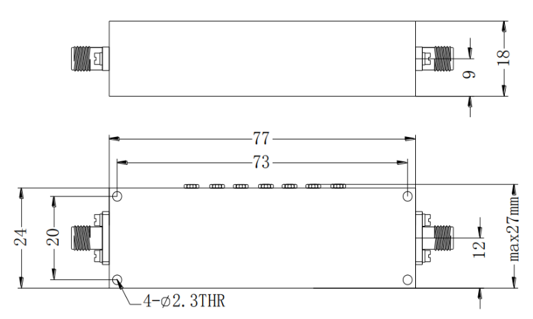 17-222-2210-2386MHZ Filter