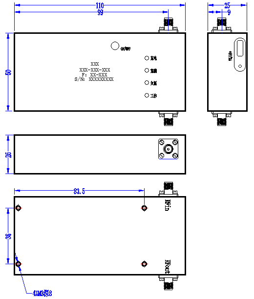 DLNA8-22-25-2592 LNA