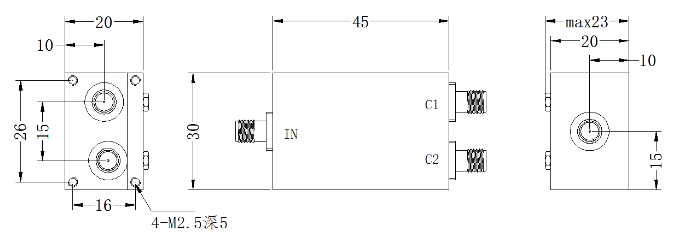 ZCB4-C3550-6575-415 Diplexer