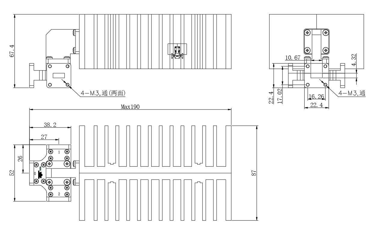 ZPD25-2W18-27G-399 Power divider