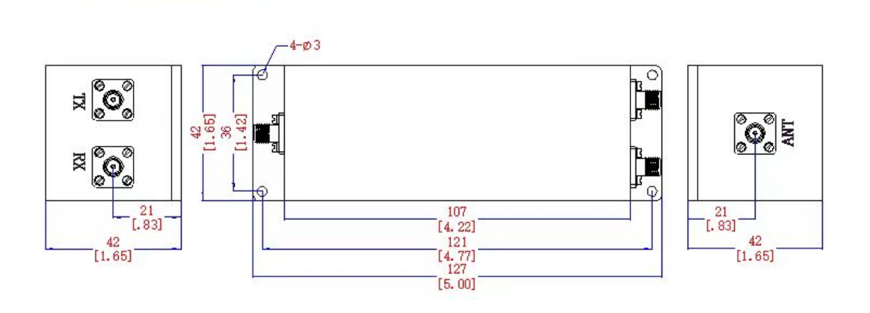 ZCB2-L150-175-3001 Diplexer