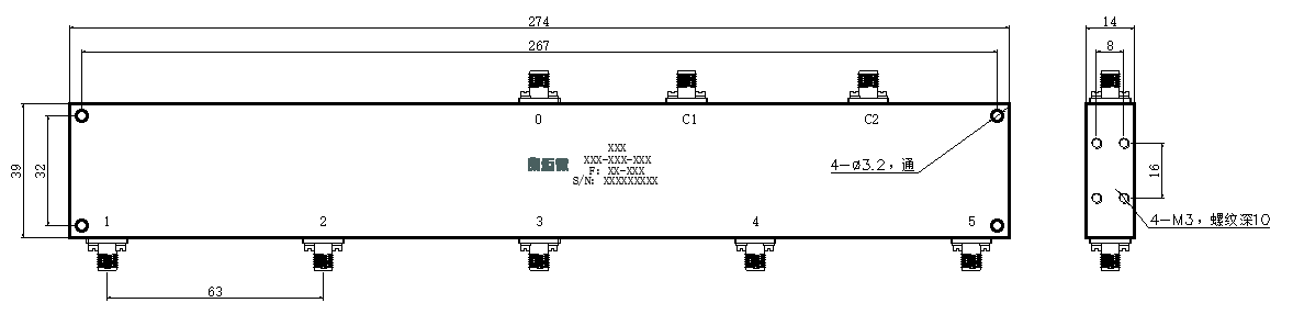ZPD25-5M0.7-1G-537 Power divider