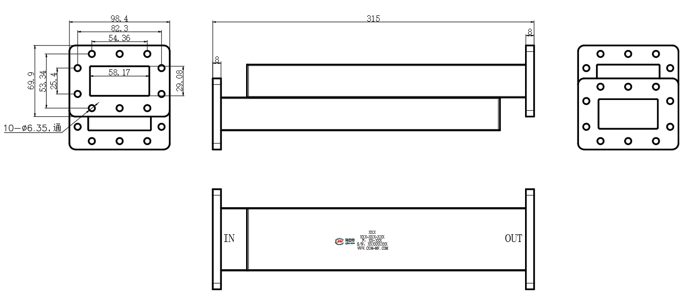 DA8-3025-3.22-4.9G-3426 Attenuator