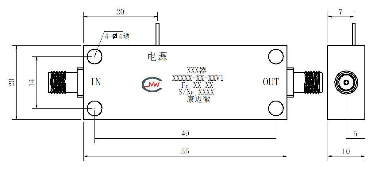 ZS-L20-1000-A5835 馈电三通